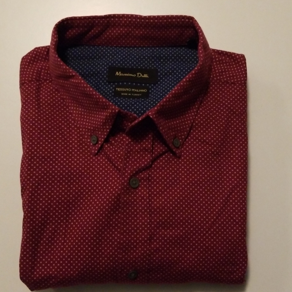 Massimo Dutti Long Sleeve Button Down